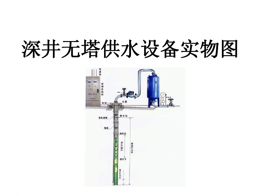 烟台芝罘区井泵无塔式供水设备